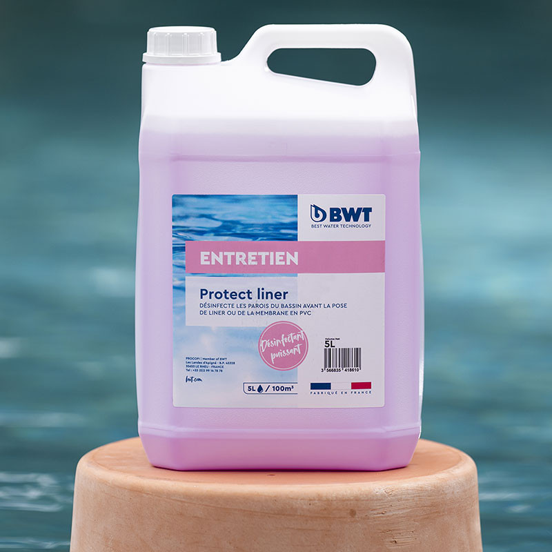 Clean Piscine - produit nettoyant piscine, liner - 1 litre